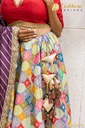 Lushkara Banarasi Silk Lehenga W/Russsian Silk Blouse And Dupatta With Heavy Laces & Latkans (Light)