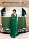 Lushkara Enchanting Emerald Green Sharara Set