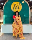 Lushkara Sunshine Bloom Saree