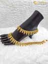 Lushkara Elegant Golden Coin Anklets