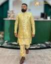 Lushkara Regal Gold Sherwani 