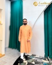 Lushkara Orange Festive Kurta for Men