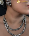 Lushkara Crystal Grace Neckset: Understated Elegance