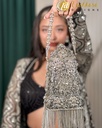 Lushkara Radiant Silver Potli Bag: A Dazzling Accessory