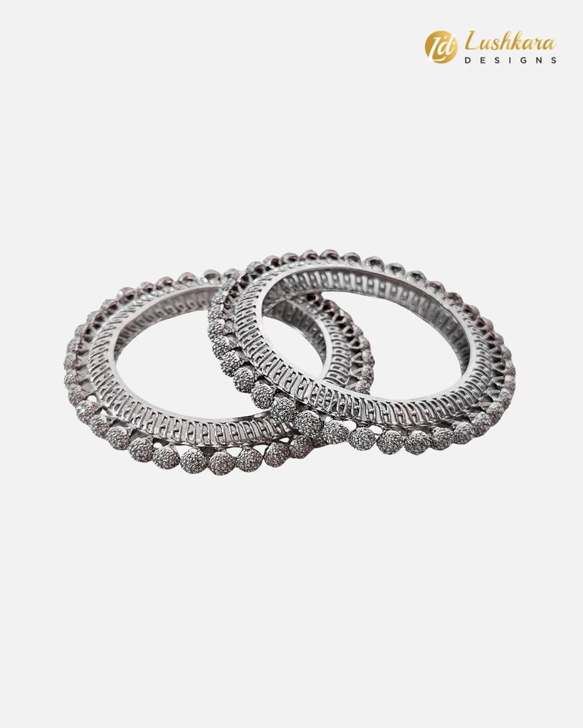 Lushkara American Diamond Bangle Set