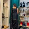 Lushkara Black and Gold Embroidered Sharara Set - Image 3