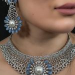 Lushkara Celestial Bloom Neckset: Radiance Redefined