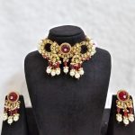 Lushkara Crimson Elegance Necklace Set