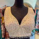 Lushkara Golden Embroidered Blouse