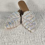 Lushkara Iridescent Beaded Slip-On Shoes