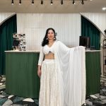 Lushkara Ivory Elegance Lehenga: Timeless Grace