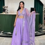 Lushkara Lavender Charm Lehenga: Grace in Bloom