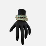 Lushkara Openable Bangle With Square Stone