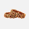 Lushkara Openable Kundan Bridal bangles - Image 3
