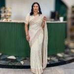 Lushkara Pastel Elegance Saree