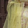 Lushkara Pastel Lehenga Light Yellow - Image 3