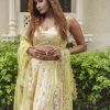 Lushkara Pastel Lehenga Light Yellow - Image 5