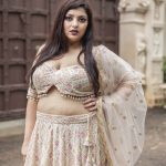 Lushkara Pastel Lehenga Off White