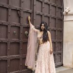 Lushkara Pastel Lehenga Peach