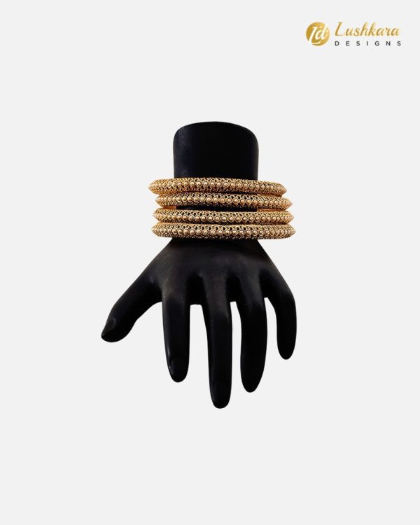Lushkara Pearl Antique Bangle