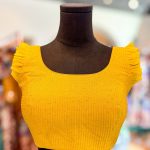 Lushkara Vibrant Yellow Blouse