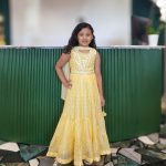 Lushkara Yellow Girls' Gown