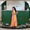 Lushkara Yellow and Pink Girls' Lehenga Choli Set - Image 2