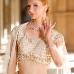 Lushkara Designs Ivory Opulence Bridal Lehenga