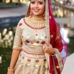 Lushkara Designs Golden Majesty Bridal Lehenga