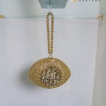 Lushkara Gold Kundan Studded Potli Bag