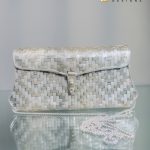 Lushkara Pure Silver Woven Clutch