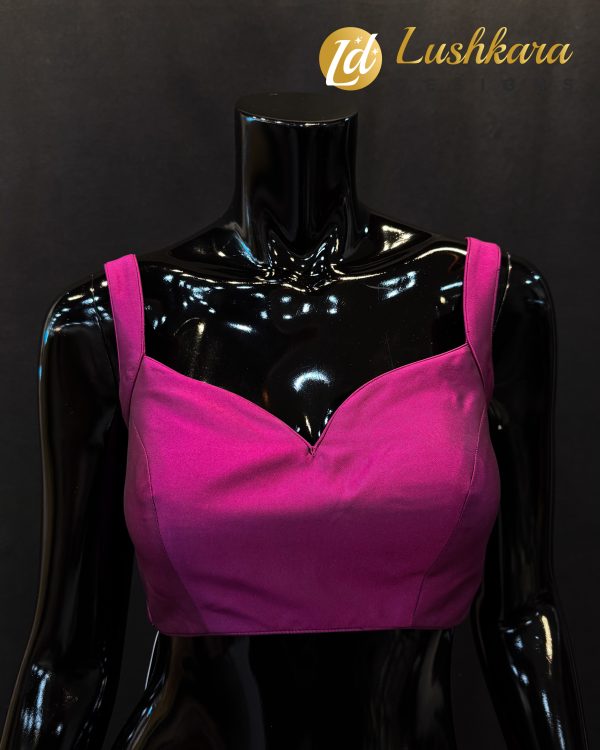 Lushkara Magenta Sweetheart Blouse