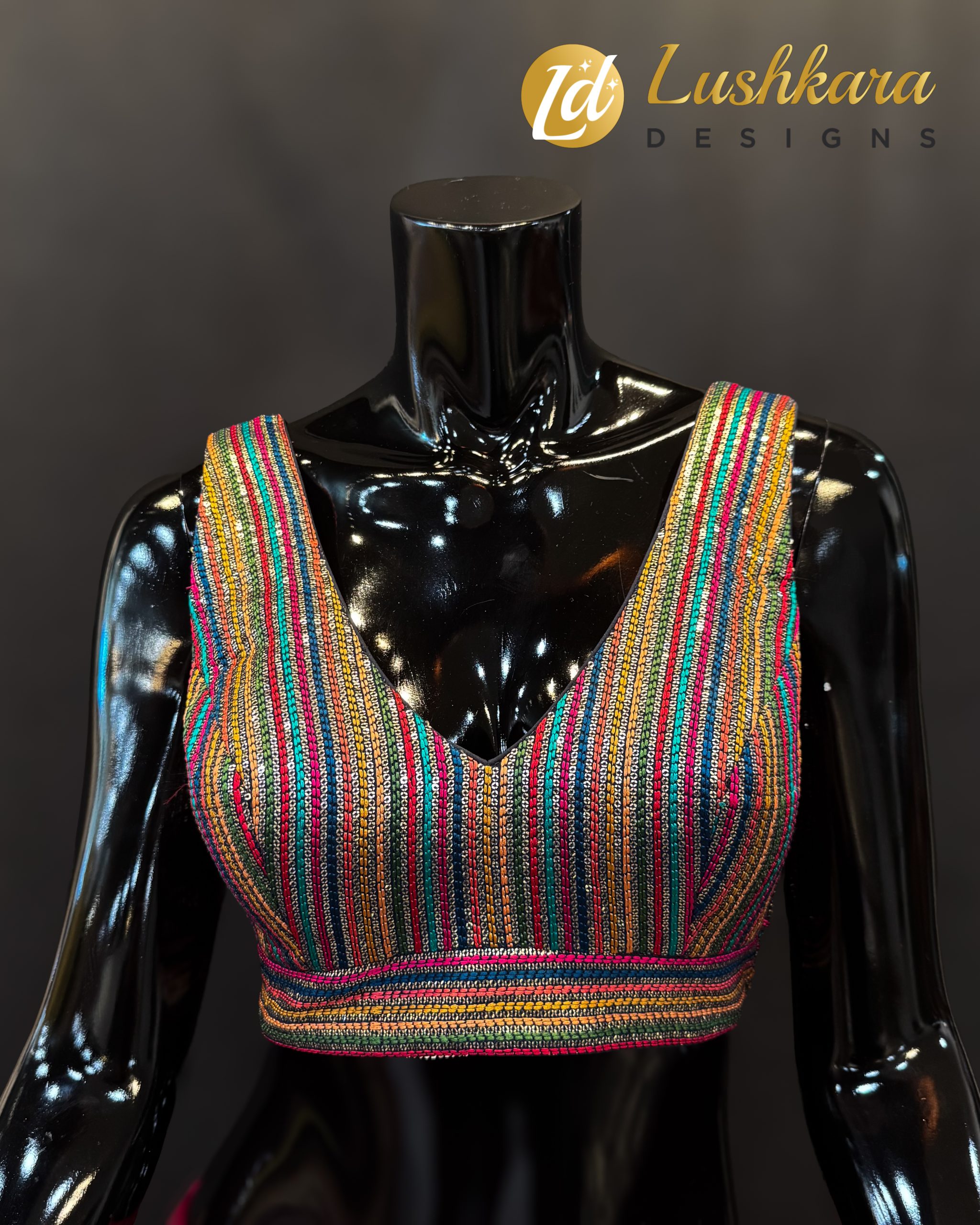 Lushkara Vibrant Spectrum Blouse