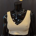 Lushkara Beige Textured Blouse