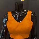 Lushkara Burnt Orange Classic Blouse