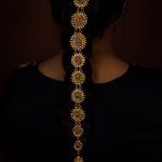 Lushkara Gold Jada Hair Accessory – South Indian Jewelry