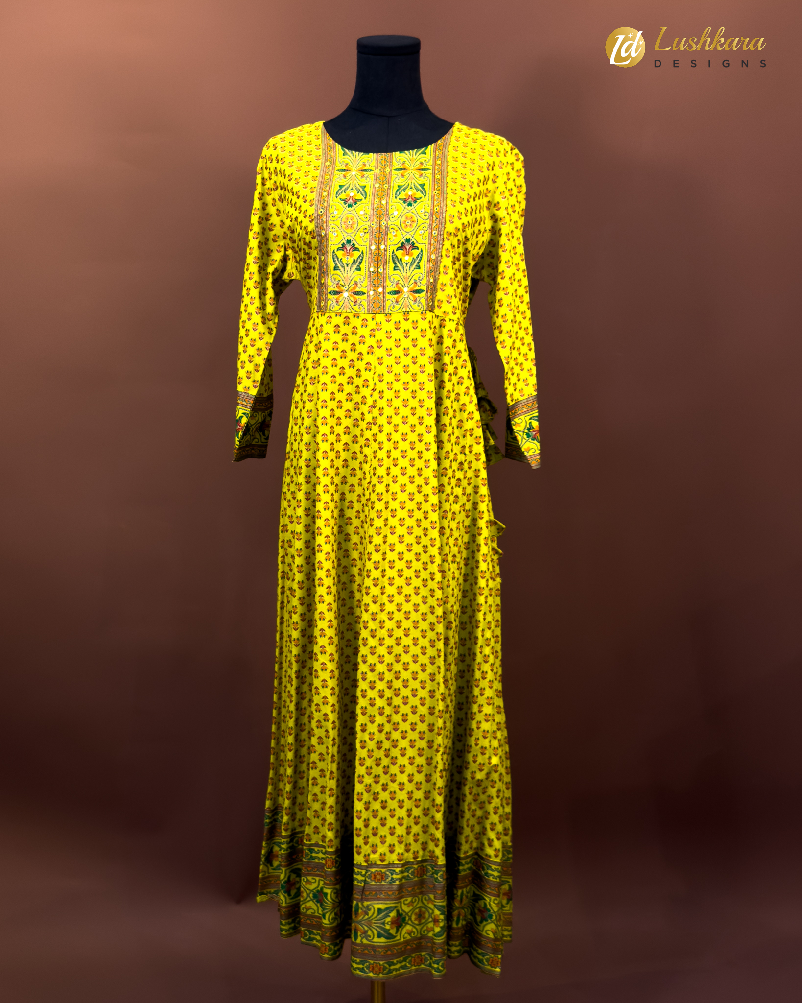 Lushkara Sunshine Kashmiri One-Piece