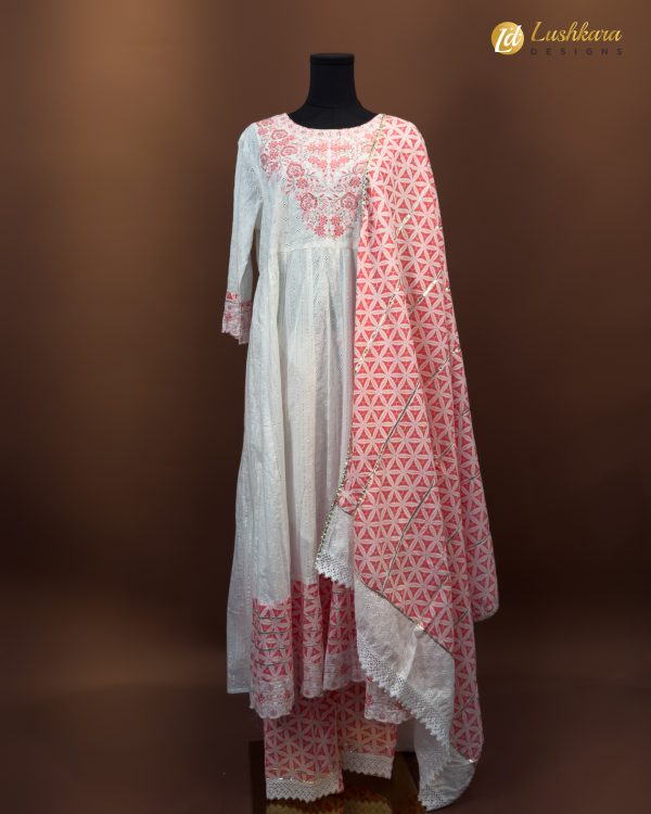 Lushkara Blush Bloom Salwar Kameez