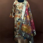 Lushkara Vintage Art Printed Suit Set