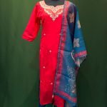 Lushkara Red Elegance Suit Set