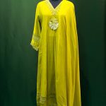 Lushkara Lime Green Casual Salwar Kameez Set