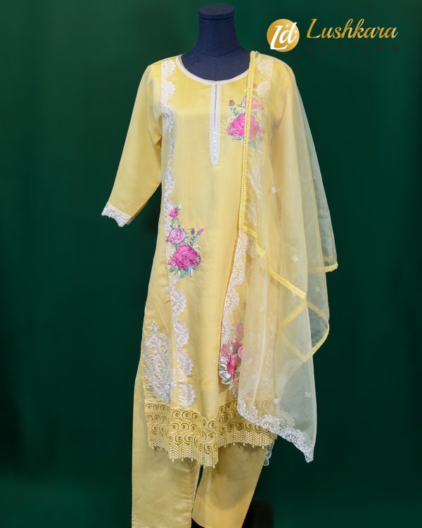 Lushkara Pastel Bloom Salwar Kameez