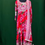Lushkara Floral Red Salwarkameez Set