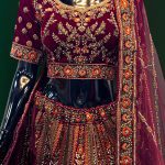Lushkara Red Bridal Lehenga