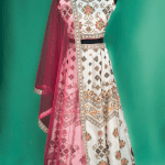 Lushkara Kids Printed Multicolor Lehenga Choli